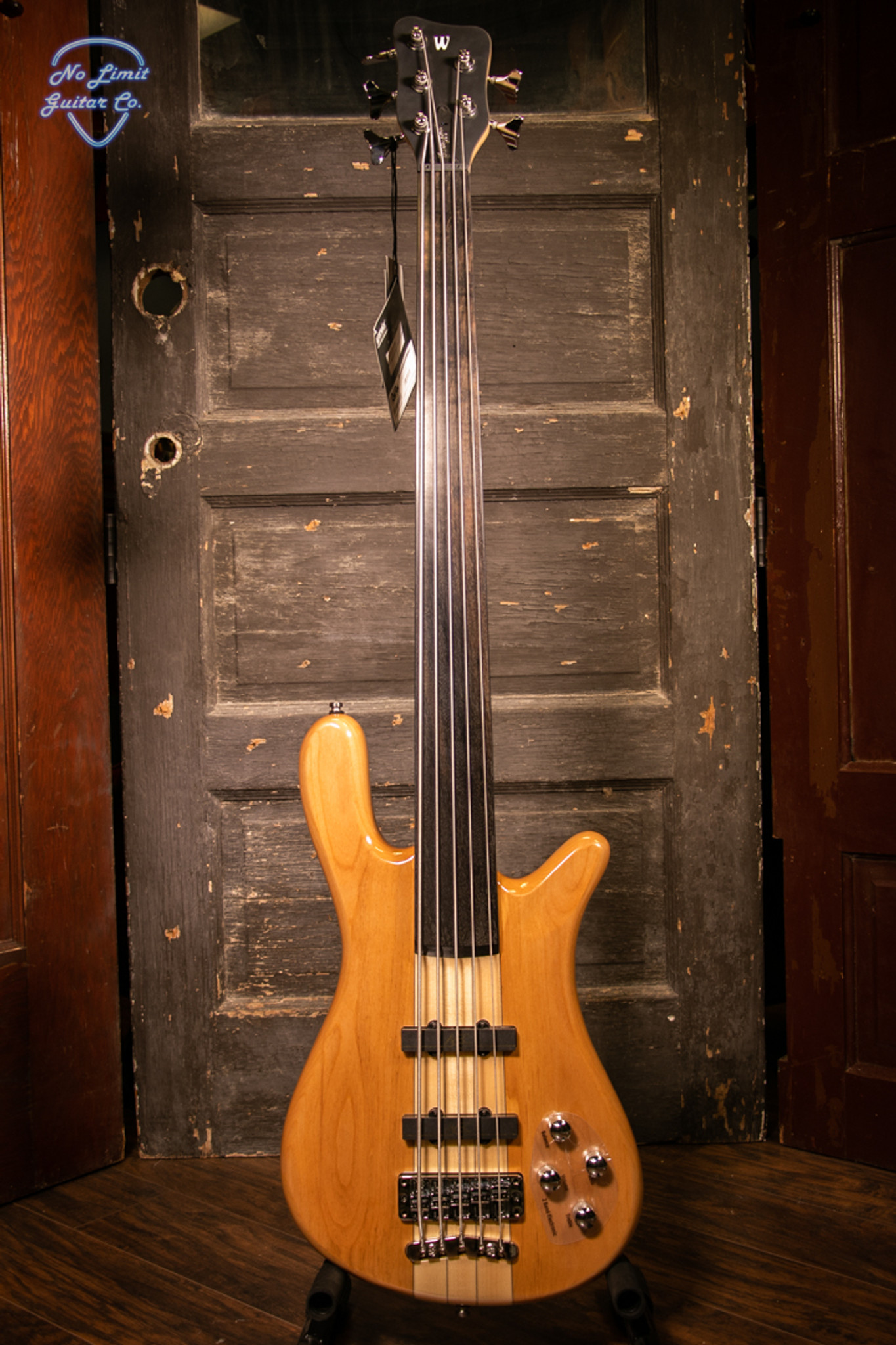 Warwick RockBass Streamer I-5 5-String Natural Electric Bass at No