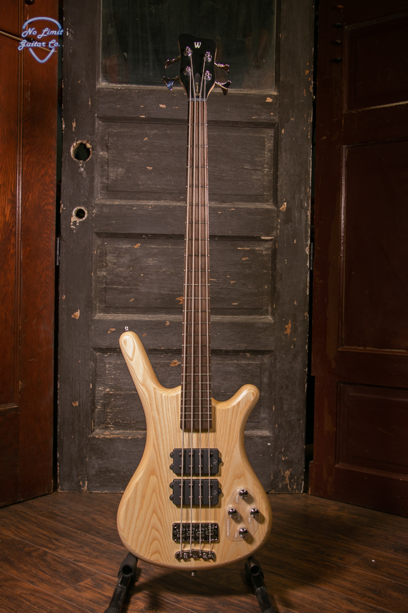 Warwick Rockbass Corvette 
 - 4 String - Natural Transparent