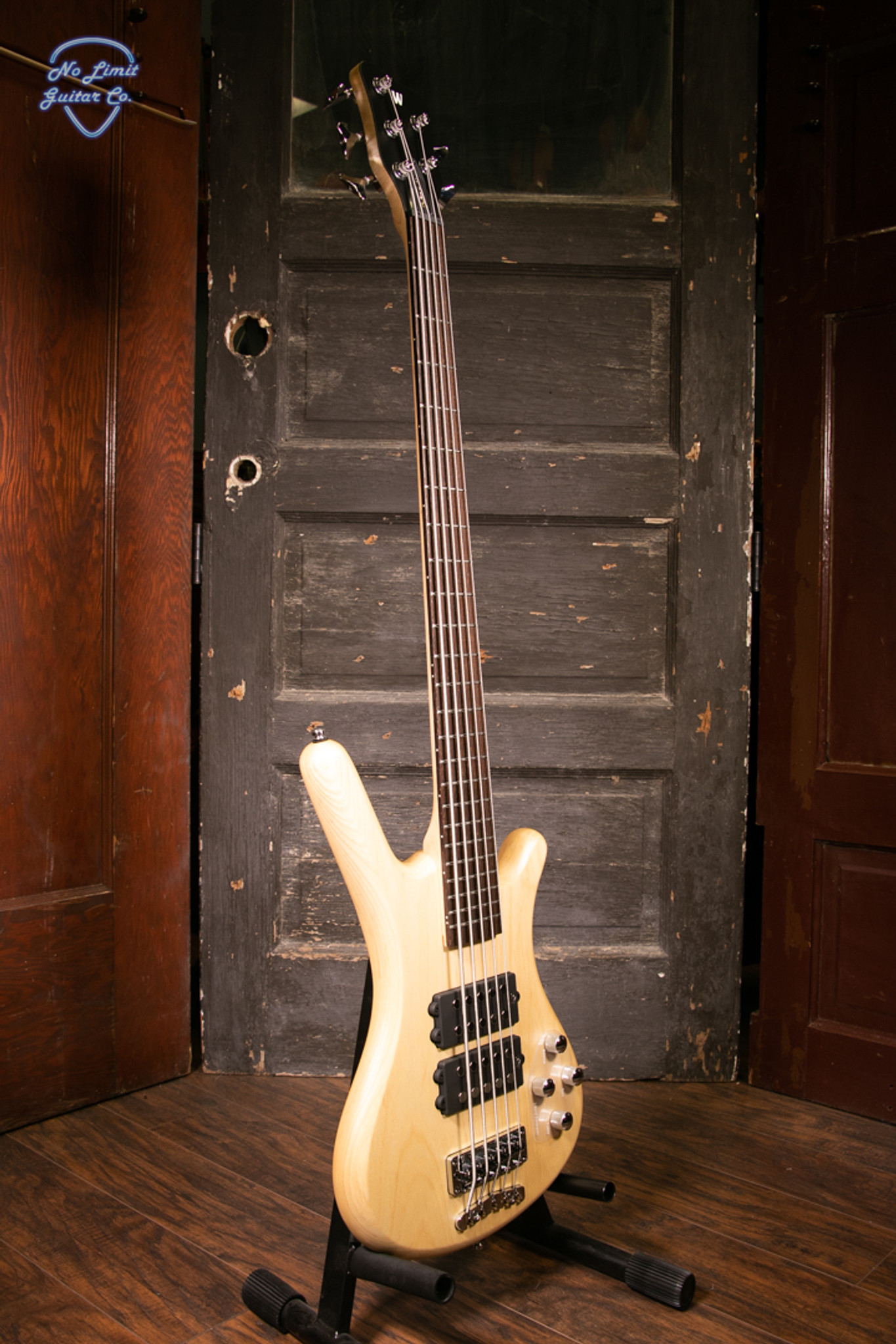 Warwick RockBass Corvette 
 5 String, Natural Transparent Satin