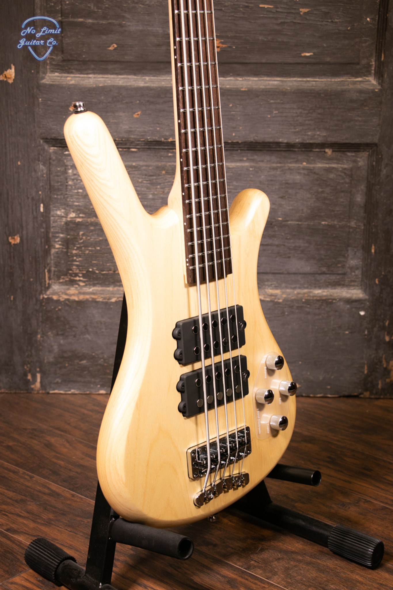 Warwick RockBass Corvette 
 5 String, Natural Transparent Satin