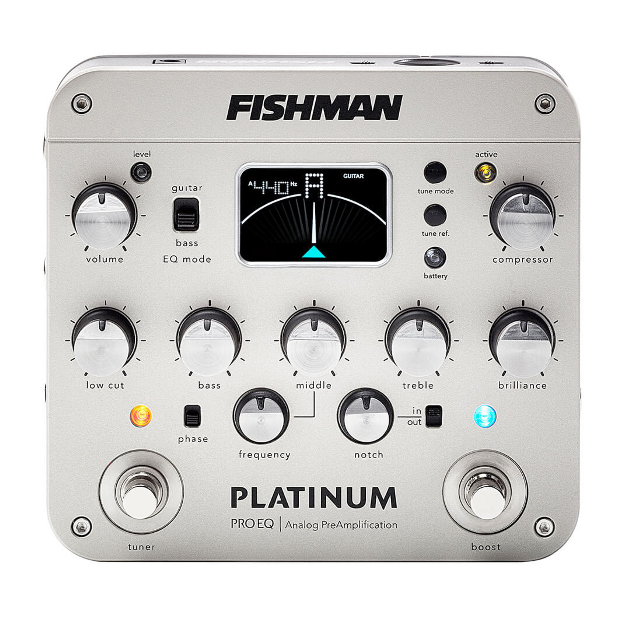 Fishman Platinum Pro EQ/DI Analog Preamp at No Limit Guitar Co