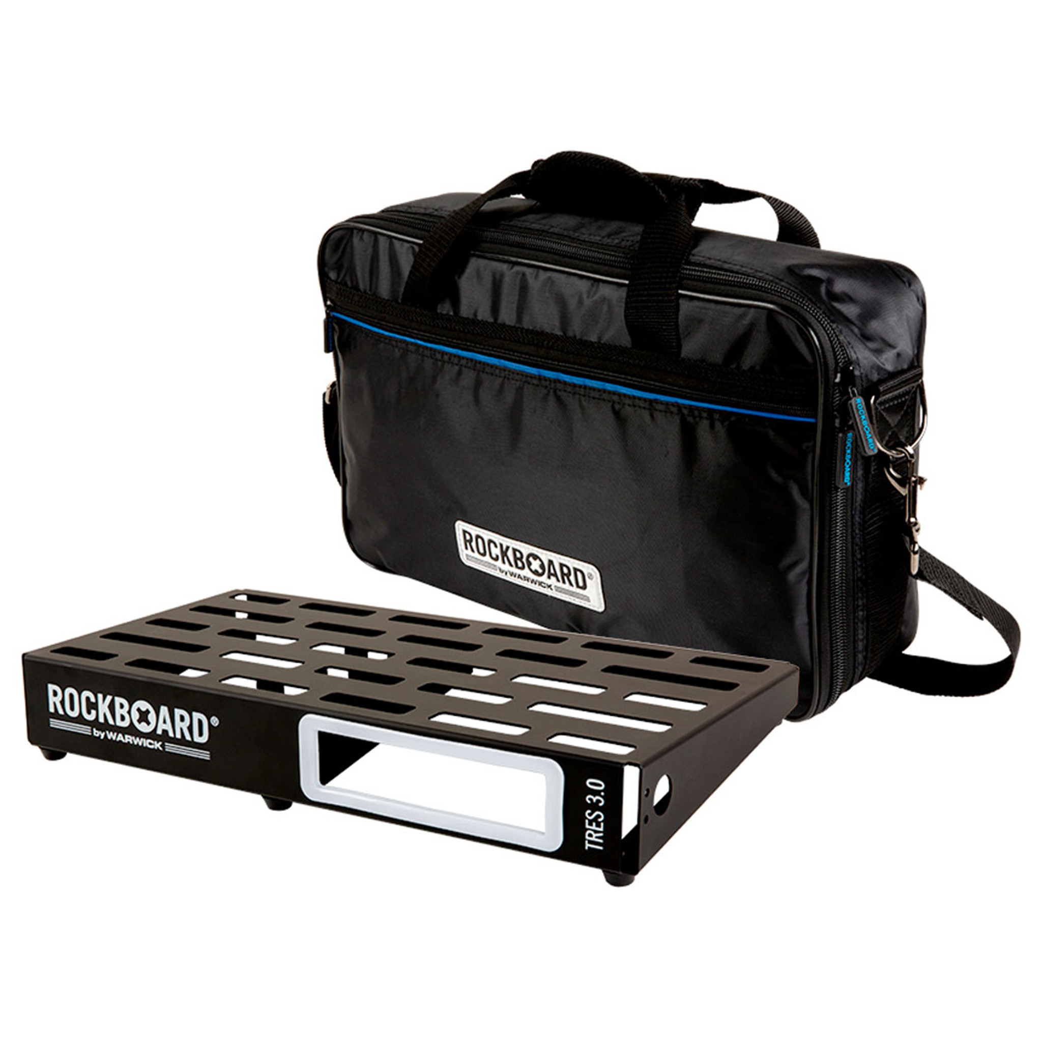 Rockboard Tres 3.0 Lightweight Pedalboard with Bag at No Limit