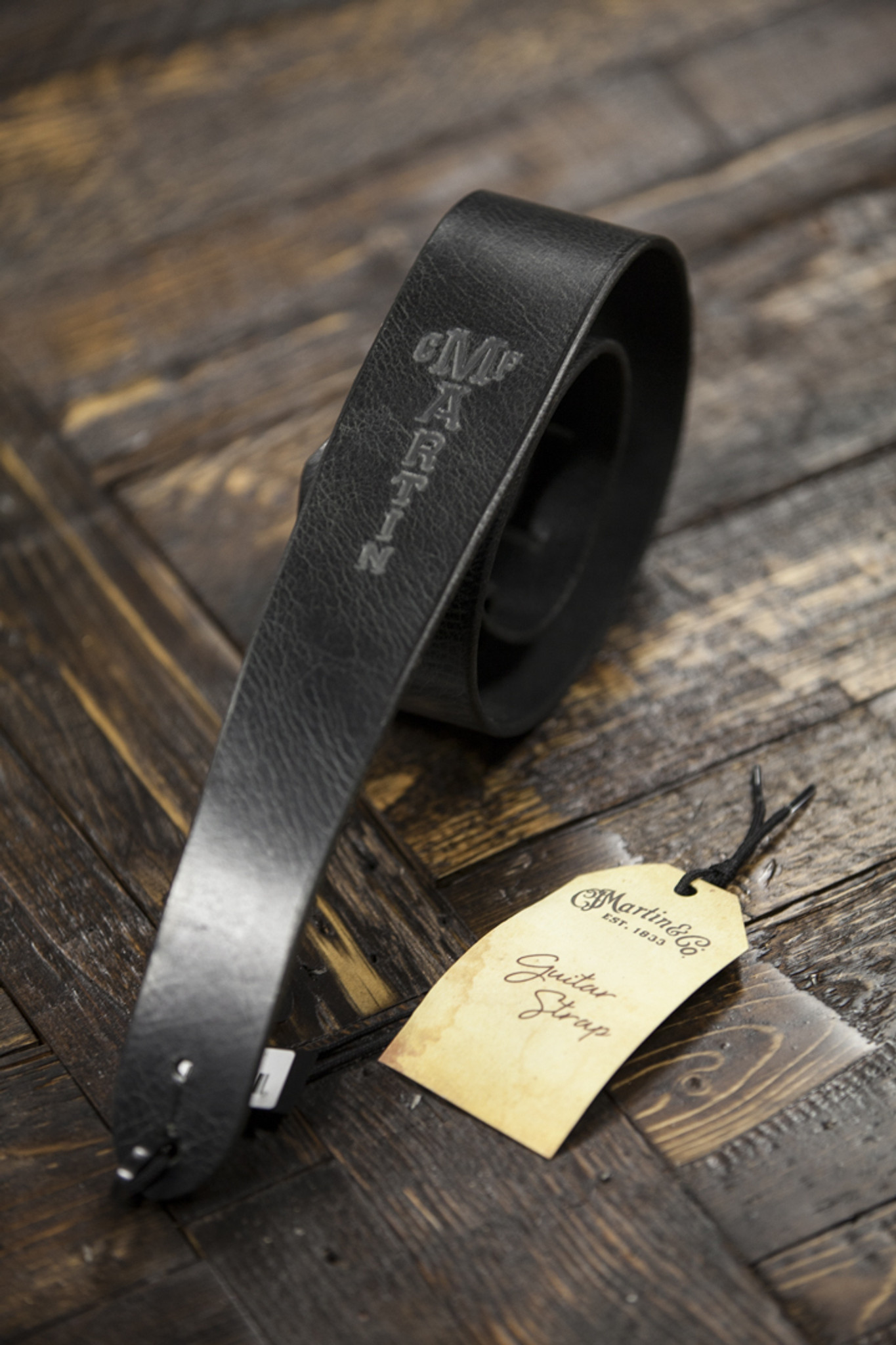 マーチン 18A0065 VINTAGE LEATHER STRAP BROWN ギターストラップ