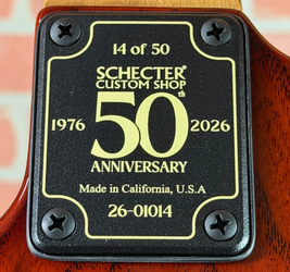 Schecter USA Custom Shop.