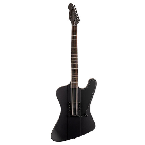 LTD Phoenix Black Metal Electric Guitar - Black Satin