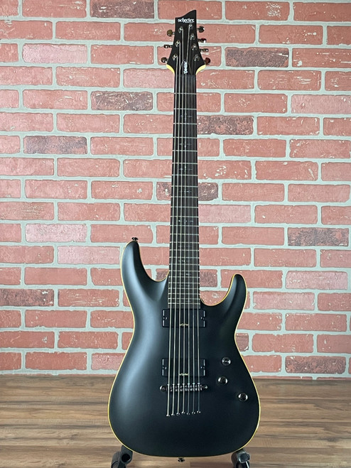 特撮 Dusk Chaser Schecter Sunset 7-Extreme 7-String Electric Guitar - Grey
