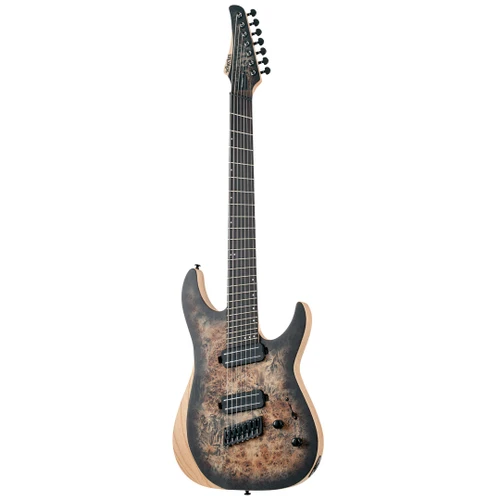 Schecter Reaper-7 Multiscale 7-String Electric Guitar - Satin Charcoal Burst