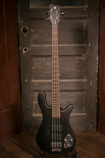 Warwick Rockbass Streamer Standard 4-String Bass Guitar - Nirvana Black Transparent Satin