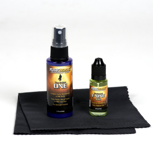 MusicNomad Premium Guitar Care Kit - 3 pc