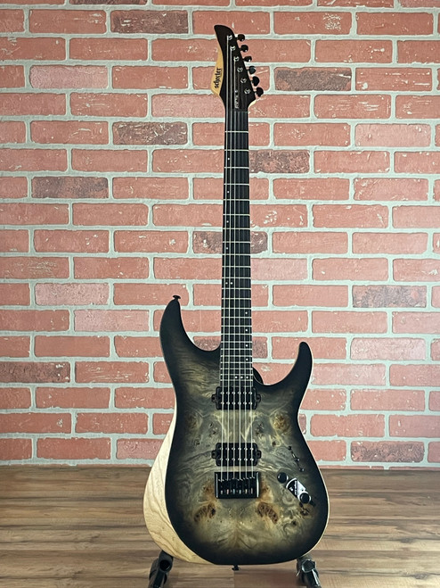 Shop Schecter C-1 Exotic Spalted Maple Electric Guitar - Natural