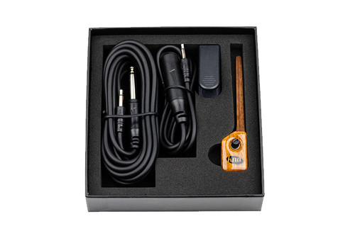 KNA Pickups SG-2 Portable Steel String Acoustic Guitar Passive Piezo Pickup (with Volume Control)
