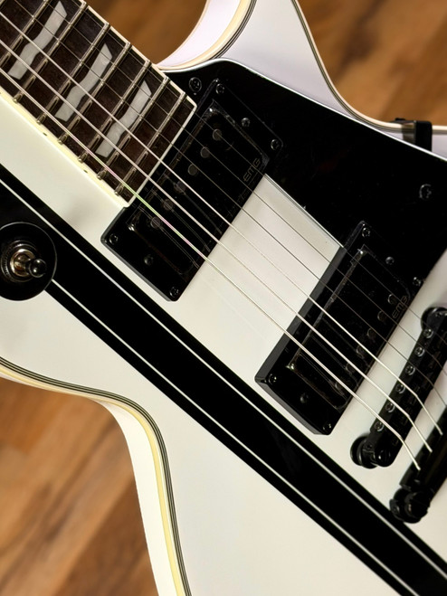ESP LTD Signature Series James Hetfield Iron Cross Electric Guitar - Snow White