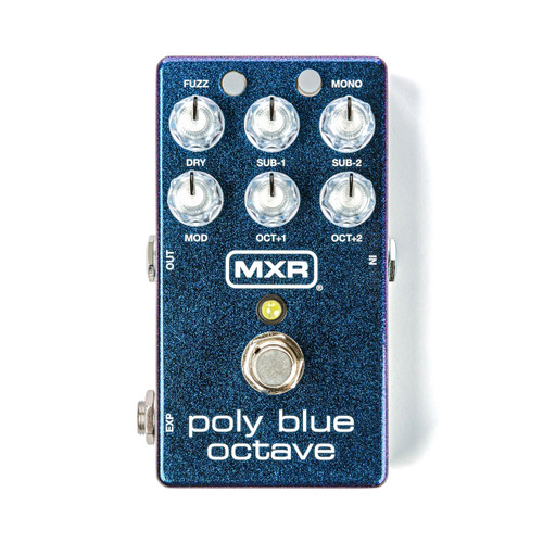 MXR® POLY BLUE OCTAVE Guitar Effect Pedal