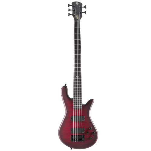 Spector NS Pulse II 5-String Electric Bass - Black Cherry Matte