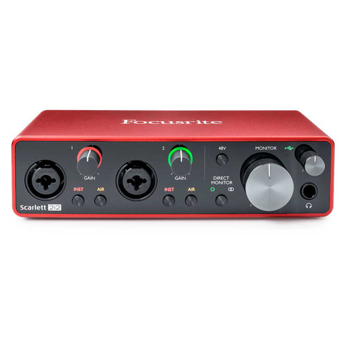 Focusrite Scarlett 2i2 3rd Gen USB Audio Interface