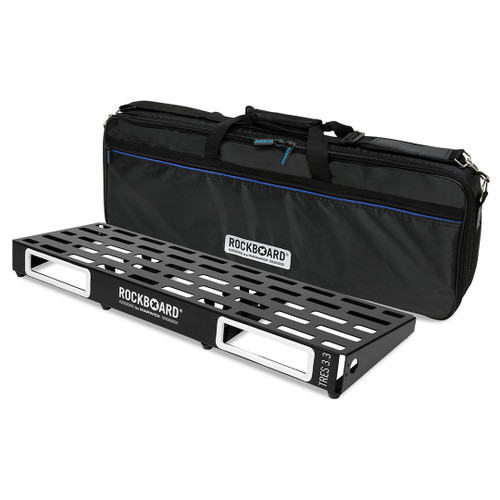 RockBoard TRES 3.3 Pedalboard (with Pro Gig Bag) RockBoard TRES 3.3 Pedalboard (with Pro Gig Bag)