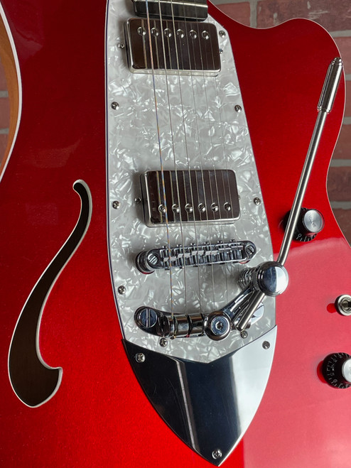 Tagima Jet Blues Cosmos Semi Hollow Electric Guitar - Candy Apple Red (Store Demo)