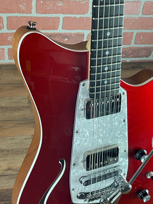 Tagima Jet Blues Cosmos Semi Hollow Electric Guitar - Candy Apple Red (Store Demo)