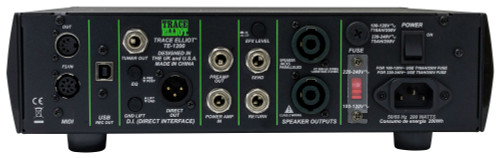Trace Elliot TE-1200 Bass Amplifier Head