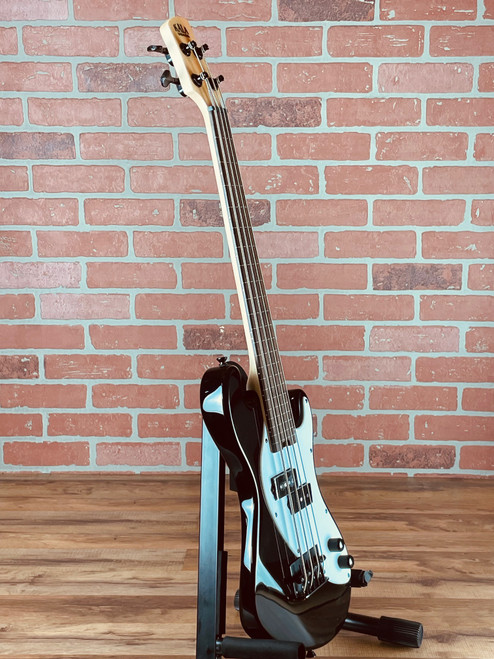 Kala Solid Body 4-String Jet Black Fretless U-Bass