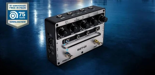Ampeg SGT-DI Premium Bass Preamp & DI Pedal | Iconic Bass Rig Stompbox