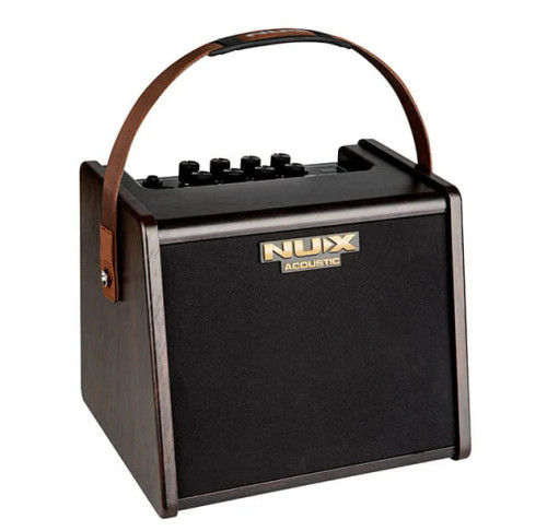 NuX AC-25 Portable 6.5-inch 25-watt Battery Operated Acoustic Guitar Amplifier