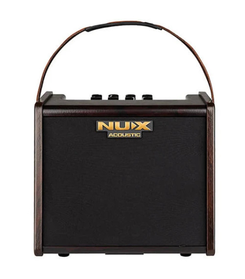 NuX AC-25 Portable 6.5-inch 25-watt Battery Operated Acoustic Guitar Amplifier