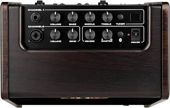 NuX AC-25 Portable 6.5-inch 25-watt Battery Operated Acoustic Guitar Amplifier