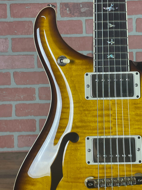 PRS McCarty 594 Hollowbody II Electric Guitar - McCarty Tobacco Sunburst