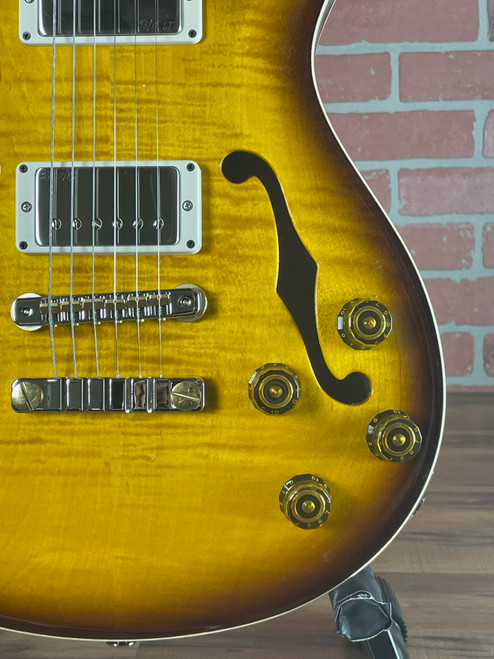 PRS McCarty 594 Hollowbody II Electric Guitar - McCarty Tobacco Sunburst