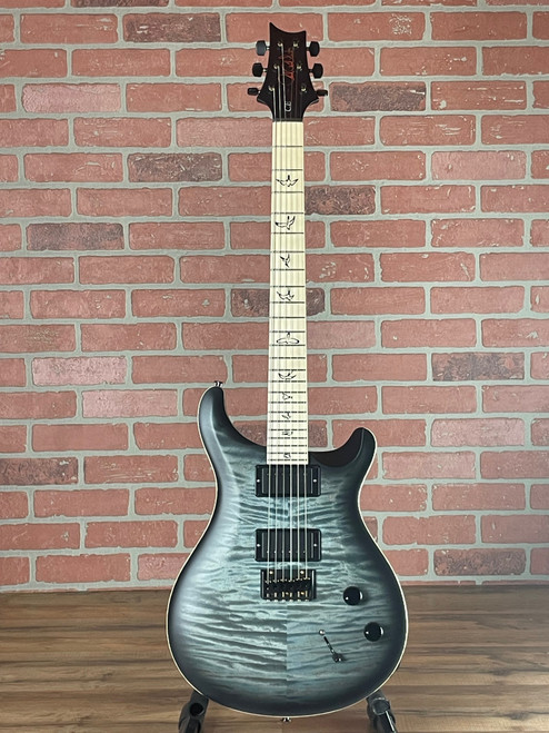PRS Limited Edition Dustie Waring DW CE 24 Hardtail Electric Guitar - Faded Blue Smokeburst