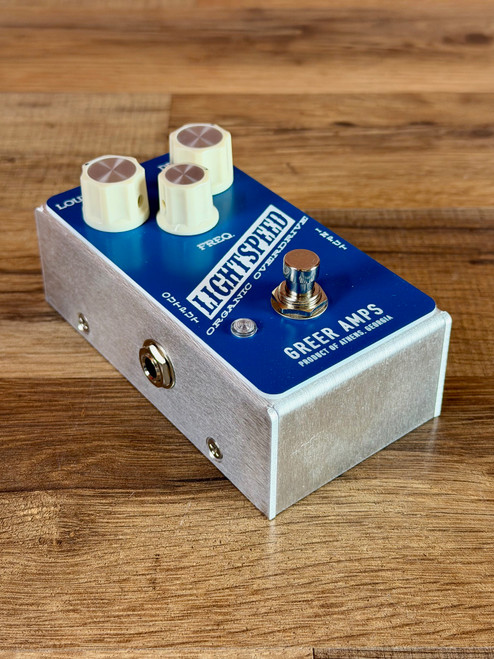 Greer Amps Lightspeed Organic Overdrive Pedal - Standard Blue