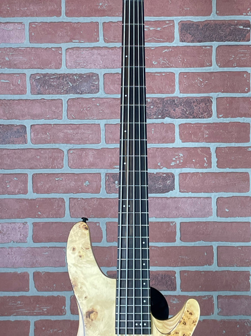 Schecter Reaper-5 String Bass - Natural Satin