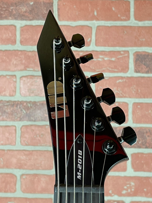 ESP LTD M-201B Baritone Electric Guitar - Black