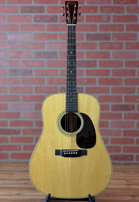 Martin D-28 Standard Series Acoustic Guitar - Natural with Aging Toner