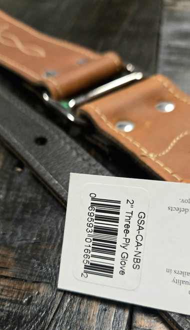 Leather & Chrome Guitar Strap