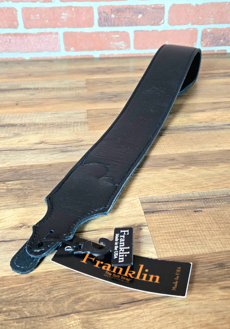 Franklin - 3' Padded Leather (Black/Black)