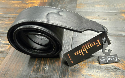 Franklin - 3' Padded Leather (Black/Black)