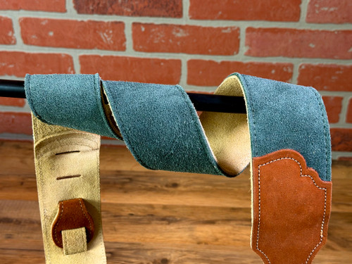 Franklin Strap Sedona Suede Guitar Strap | Gray - 2.5"