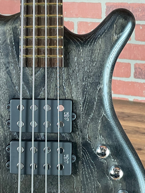 Warwick Pro Series Corvette $$ Electric Bass Guitar - Nirvana Black