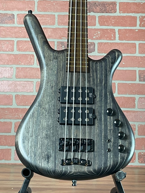 Warwick Pro Series Corvette $$ Electric Bass Guitar - Nirvana Black (w/ Black Harware)