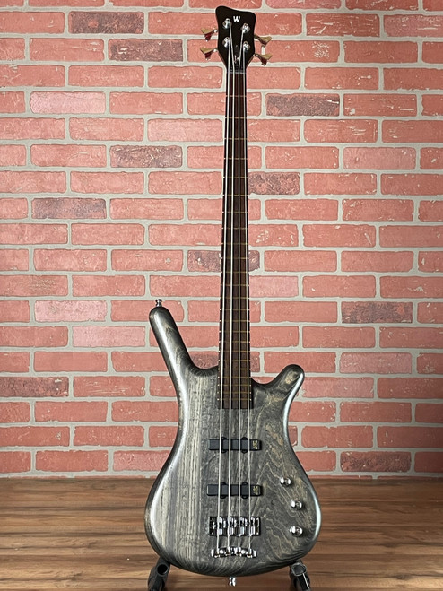 Premium Warwick Pro Series Corvette Standard 4-string bass with US swamp ash body, MEC Active J pickups. German craftsmanship excellence. No Limit Guitar Co, Idaho Falls.