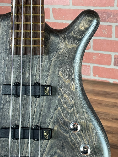 Warwick Pro Series Corvette Standard Electric Bass Guitar - Nirvana Black