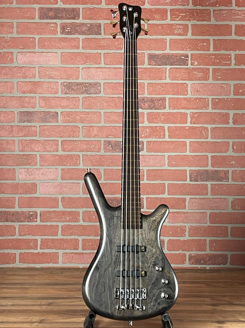 Premium Warwick Pro Series Corvette Standard 5-string bass with US swamp ash body, MEC Dynamic Correction pickups. German craftsmanship excellence. No Limit Guitar Co, Idaho Falls.