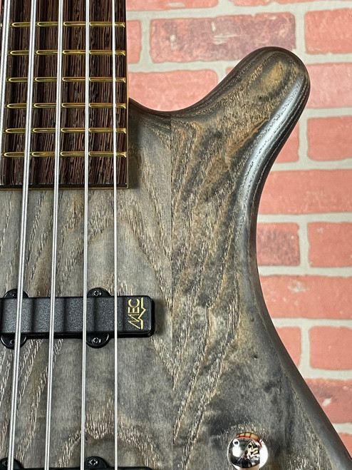 Warwick Pro Series Corvette Standard 5-string Electric Bass Guitar - Nirvana Black Transparent Satin