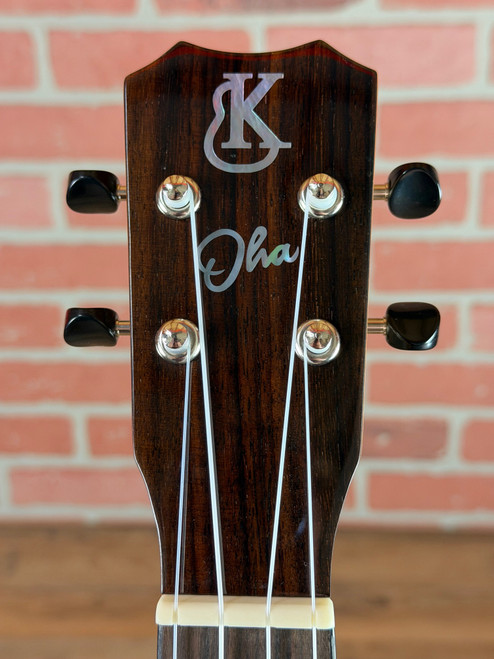 Oha by Kanile'a 'Ukulele KO-1 Concert Ukulele - Koa