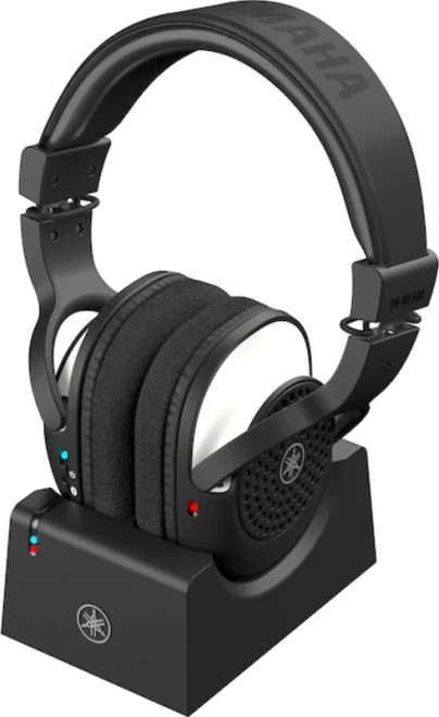 Yamaha YH-WL500 Ultra-Low Latency Wireless Headphones with Bluetooth | Black & White