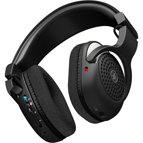 Yamaha YH-WL500 Ultra-Low Latency Wireless Headphones with Bluetooth | Black & White