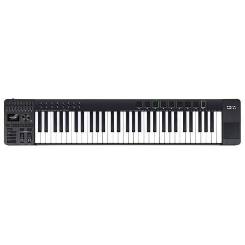 Shop NuX NTK-61/Z MIDI Controller Keyboard - Semi-Weighted Keys