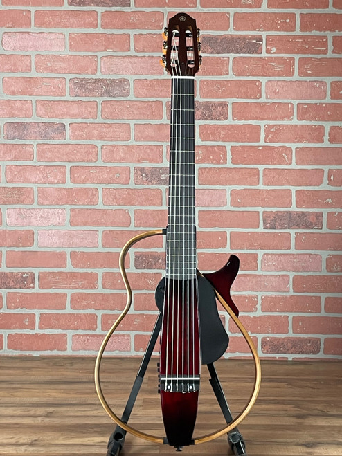 Yamaha SLG200S Silent Guitar - Crimson Red Burst at No Limit